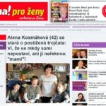 Alena Kosmáková (42) se stará o postižená trojčata